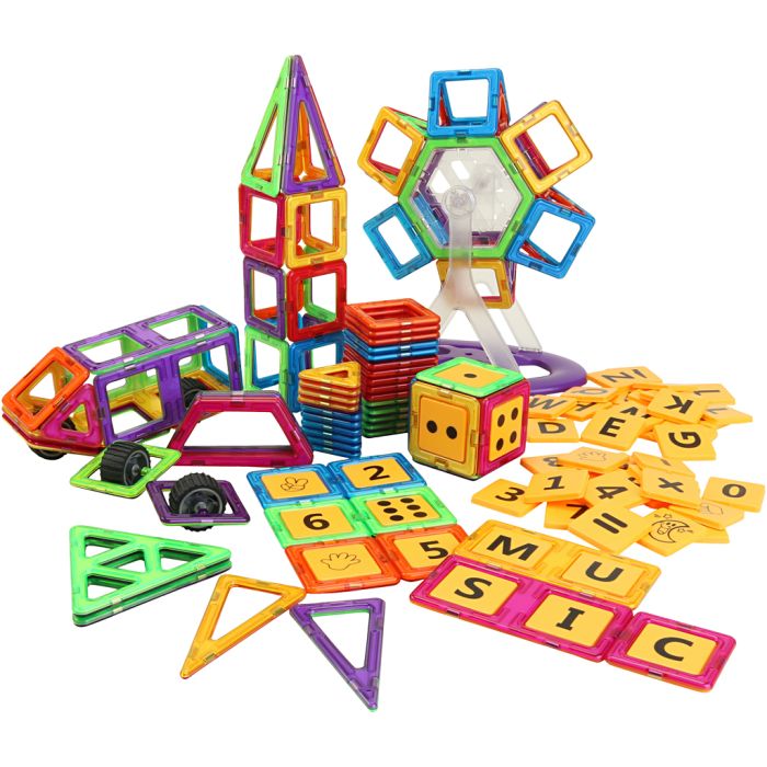 Magnetisk Konstruksjons-sett, 332 stk./ 1 sett