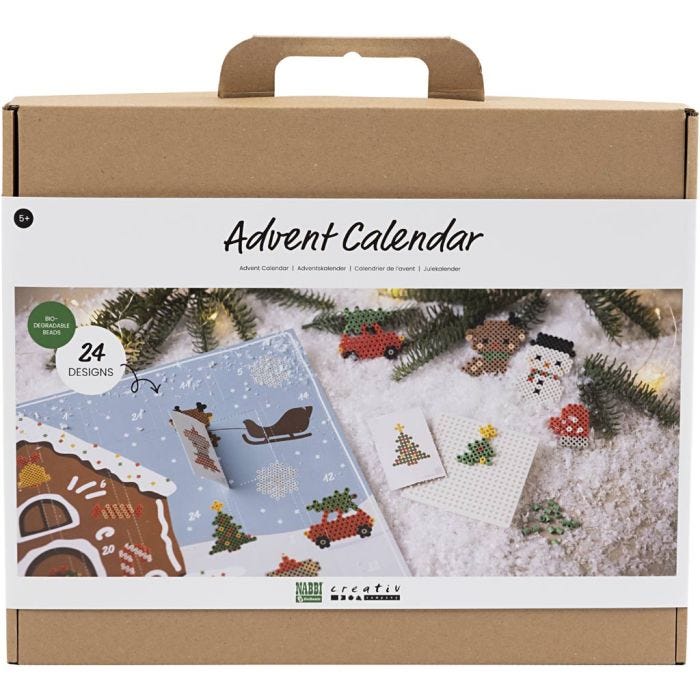NABBI BioBeads Julekalender, 24 design, 1 stk.