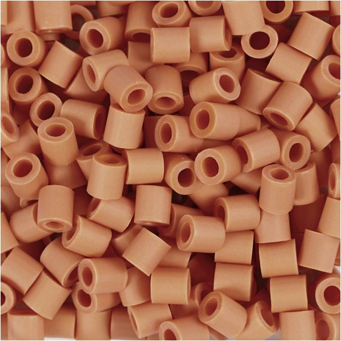 NABBI BioBeads, str. 5x5 mm, hullstr. 2.5 mm, medium, orange, 1000 stk./ 1 pk.