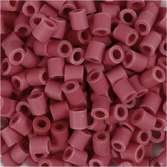 NABBI BioBeads, str. 5x5 mm, hullstr. 2.5 mm, medium, rød, 1000 stk./ 1 pk.