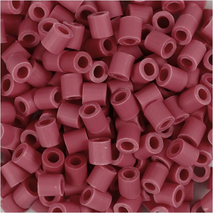 NABBI BioBeads, str. 5x5 mm, hullstr. 2.5 mm, medium, rød, 3000 stk./ 1 pk.