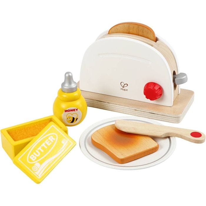 Pop-up toastsett, 7 stk./ 1 sett
