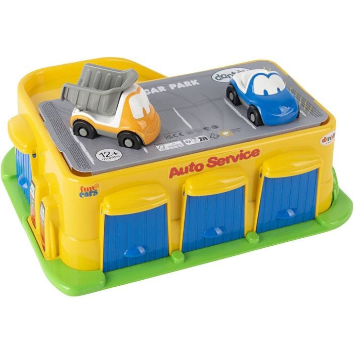 dantoy Fun Car Autoservice, str. 35x28x17 cm, 1 stk./ 1 pk.