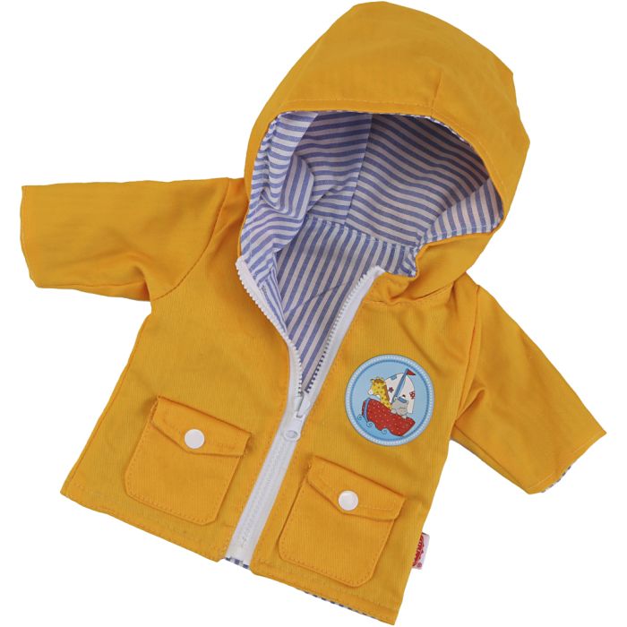 Dukkeklær, Vendbar jakke, str. 35-45 cm, 1 sett