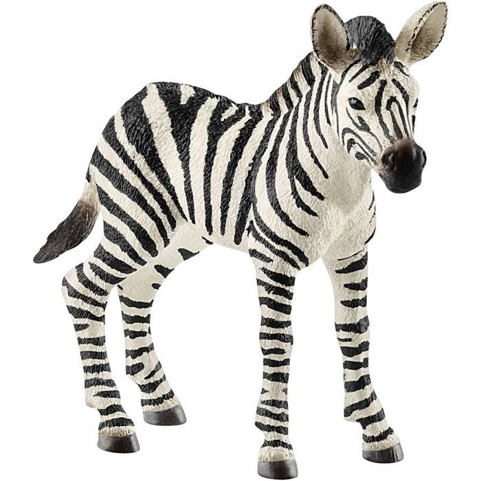 Schleich Ville dyr, Sebraføll, str. 7x7,6x2,2 cm, 1 stk.