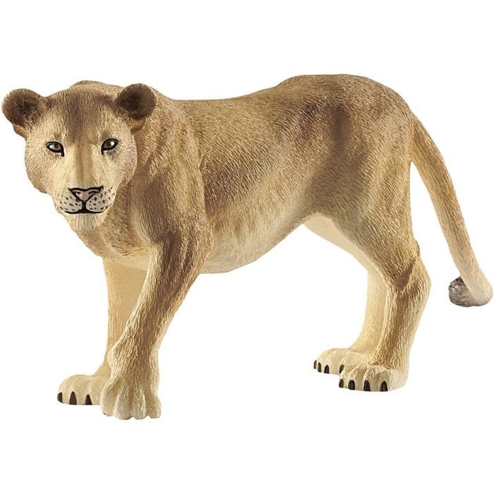 Schleich Ville dyr, Løvinne, 5,3x11,6x4 cm, 1 stk.