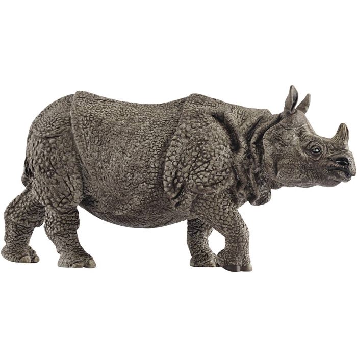 Schleich Ville dyr, Neshorn, hann , 6,7x13,9x4,4 cm, 1 stk.