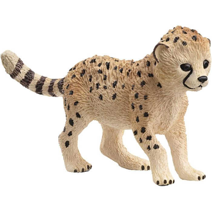 Schleich Ville dyr, Gepardunge, 3,6x4,5x2,4 cm, 1 stk.