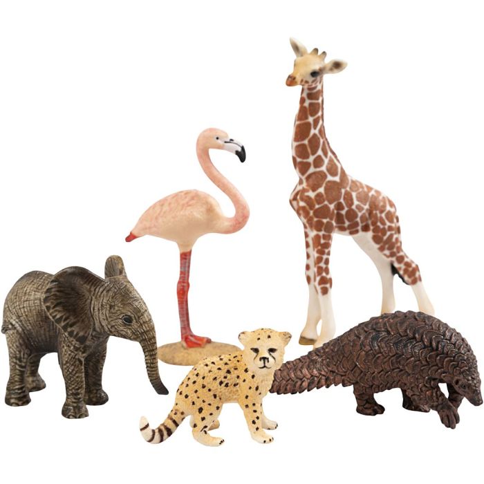 Schleich Ville dyr, Babydyr, 30x13,5x4,5 cm, 1 stk.