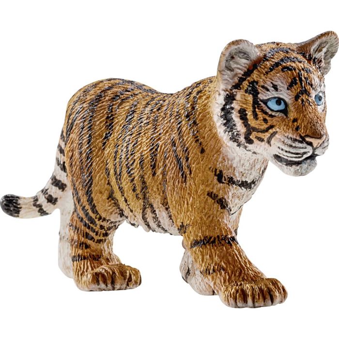 Schleich Ville dyr, Tigerunge, str. 4x7x2 cm, 1 stk.
