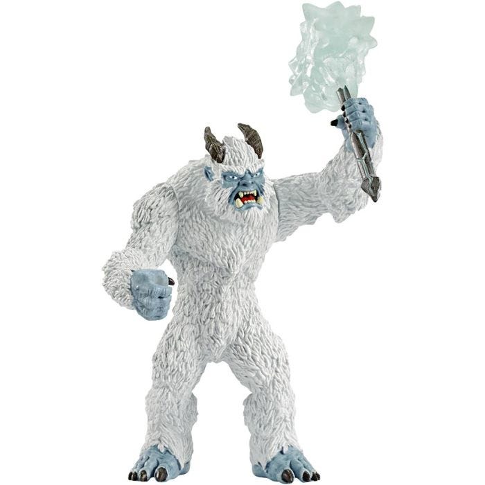 Schleich Monstre, Ismonster med våpen, 18x15,5x11 cm, 1 stk.