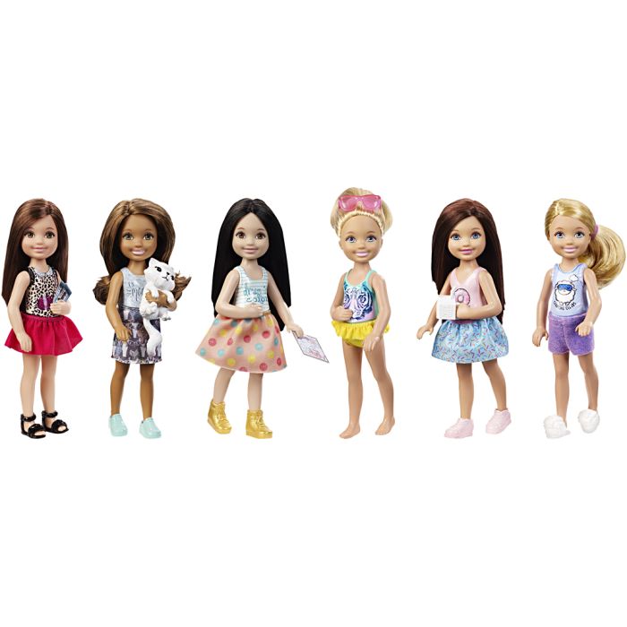Barbie Chelsea, str. 14 cm, Innhold kan variere , 3 ass./ 1 pk.