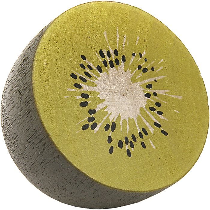 Mat av tre, Kiwi, 10 stk./ 1 pose