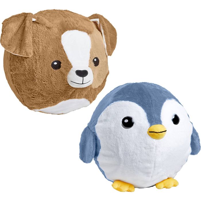 Yogaball, Hund og pingvin, dia. 40 cm, 2 stk./ 1 pk.
