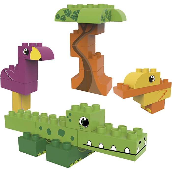 BiOBUDDi Byggeklosser, Lagune, 25 stk./ 1 sett