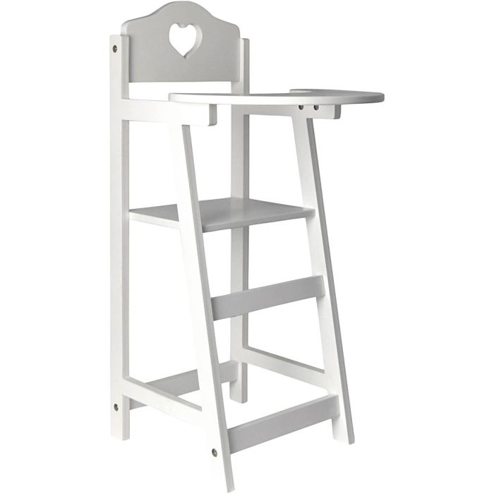 Høystol til Dukker, H: 55 cm, str. 25x30 cm, 1 stk.