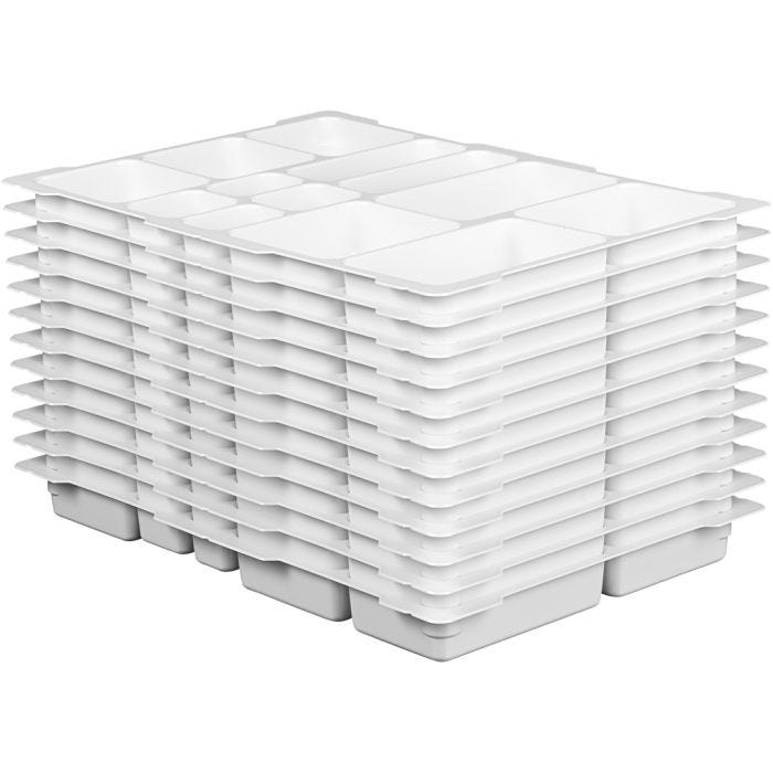 LEGO® Education Toppsorteringsbrett, str. 38,7x27,5x3,5 cm, 12 stk./ 1 pk.