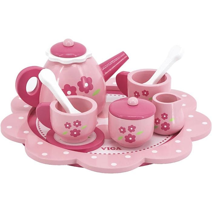 VIGA tesett, H: 9,5 cm, dia. 24 cm, 9 deler/ 1 pk.