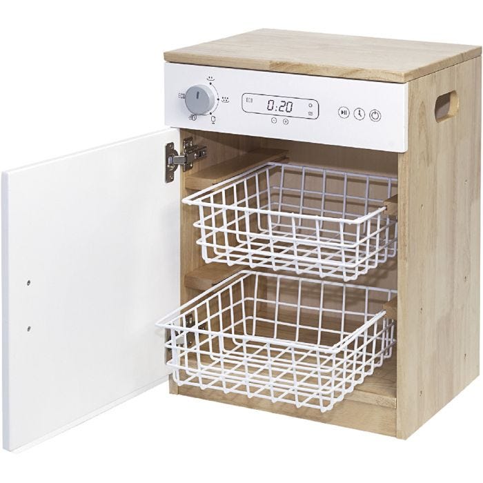 VIGA oppvaskmaskin, H: 55 cm, D: 34, B: 40 cm, 1 stk.