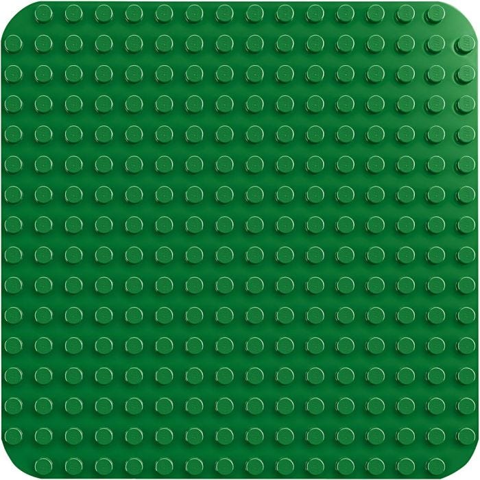LEGO® DUPLO® grønn byggeplate, 25x30 cm, 1 stk.