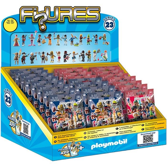 Playmobilfigurer, Innhold kan variere , 1 sett