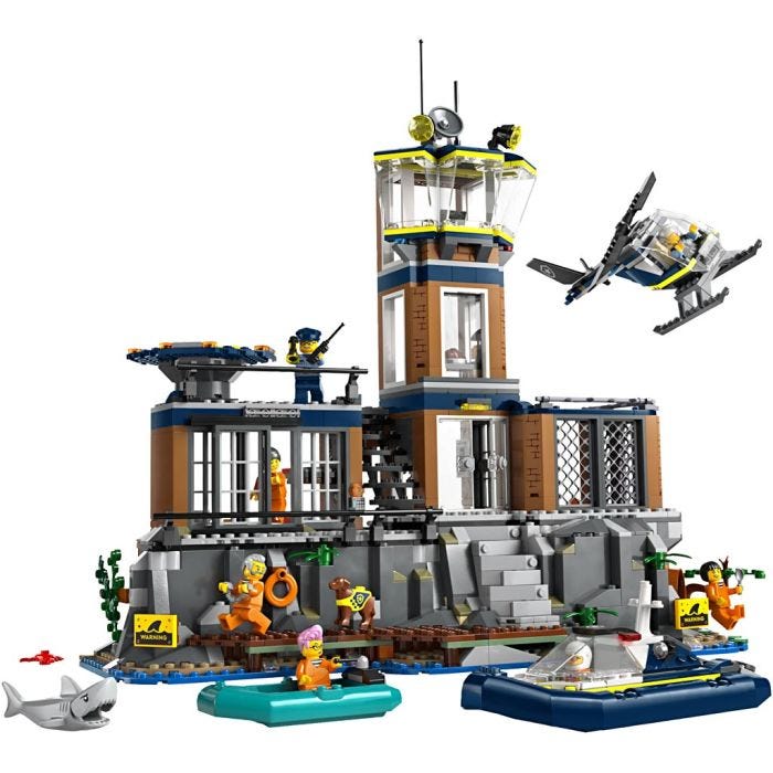 LEGO® City politiøy, 980 deler/ 1 pk.