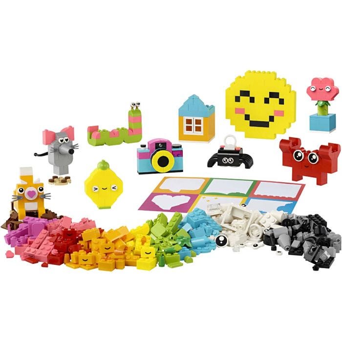 LEGO® Classic Creative Happy Box, 680 deler/ 1 pk.