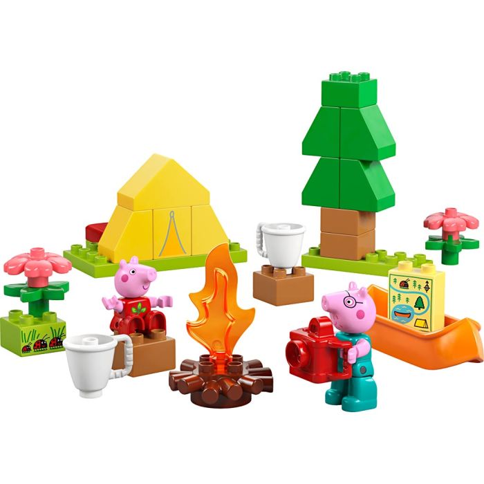 LEGO® DUPLO® Peppa Gris campingtur, 32 deler/ 1 pk.