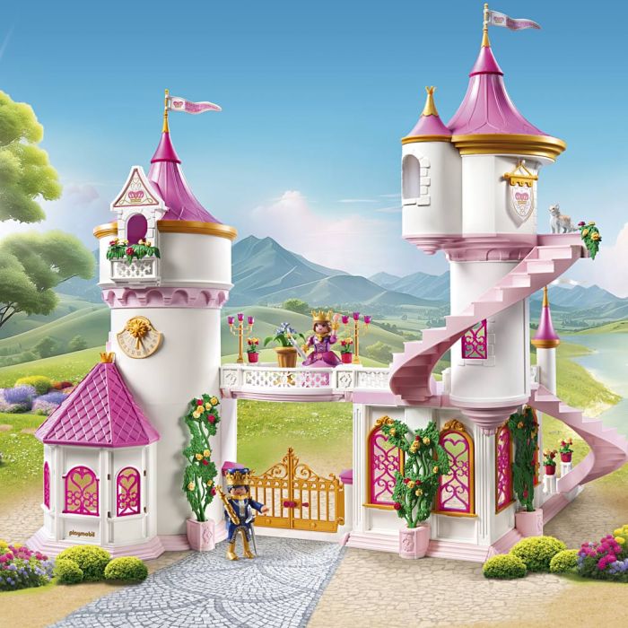 Playmobil prinsesseslott, str. 50,9x30,3x59,3 cm, 421 deler/ 1 pk.