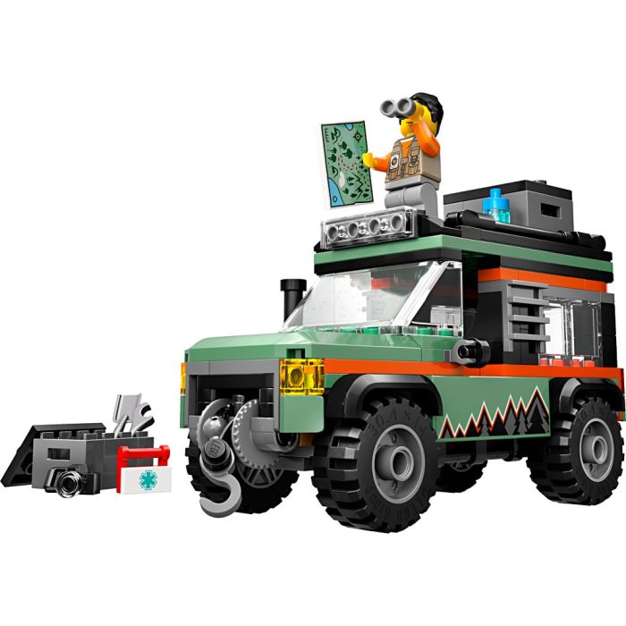 LEGO® City Firehjulsdrevet terrengbil, 221 deler/ 1 pk.