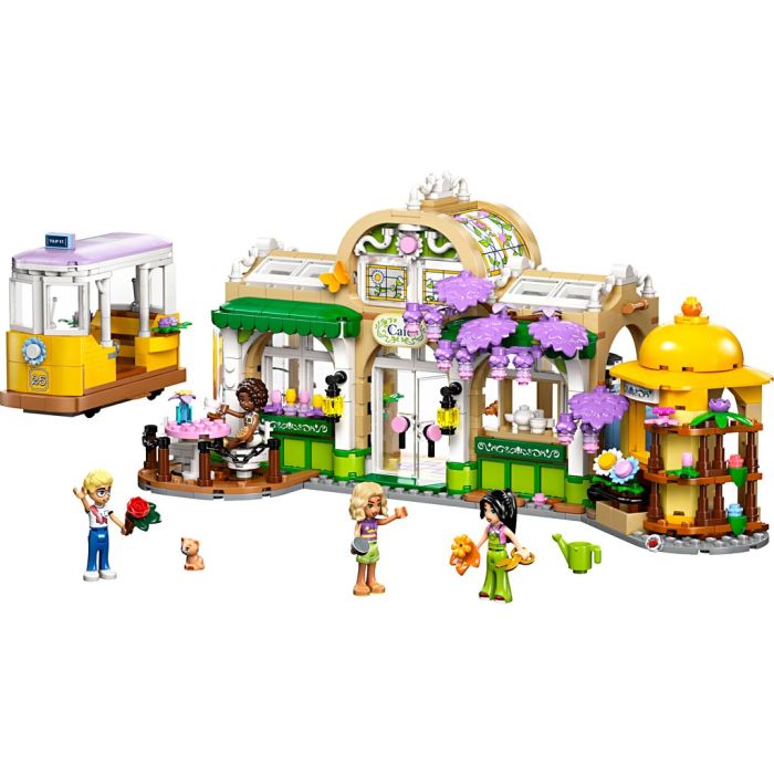 LEGO® Friends Kafé med blomsterbutikk, 1138 deler/ 1 pk.