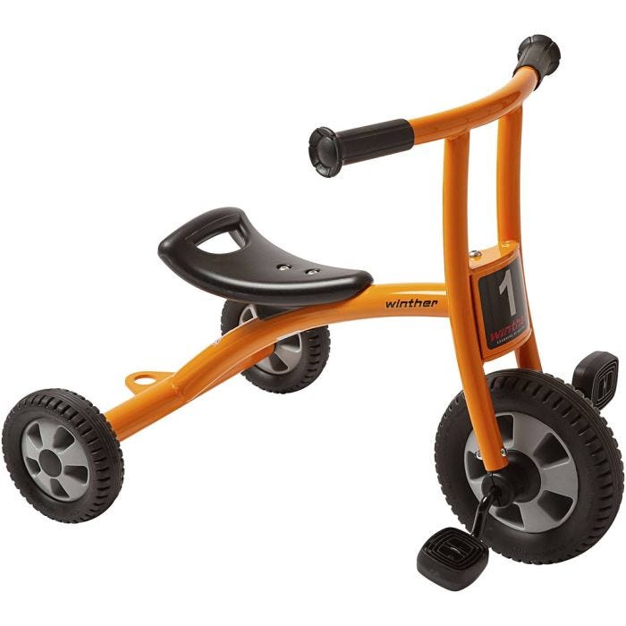 Winther Circleline trehjulssykkel, 53 cm, 67 cm, 45 cm, liten, 1 stk.