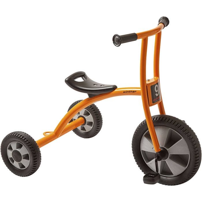 Winther Circleline Trehjulssykkel, H: 71 cm, L: 92 cm, B: 58 cm, stor, 1 stk.