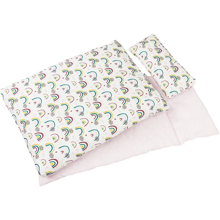 Dukkedyne, pute og madrass, 3 stk./ 1 sett