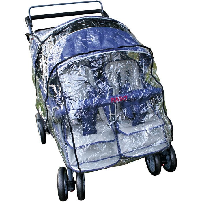 Regntrekk til RABO Babybuss/4-seters trille, 1 stk.