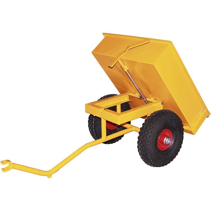 RABO Moon-Car Tippvogn, 48 cm, 111 cm, 54, gul, 1 stk.