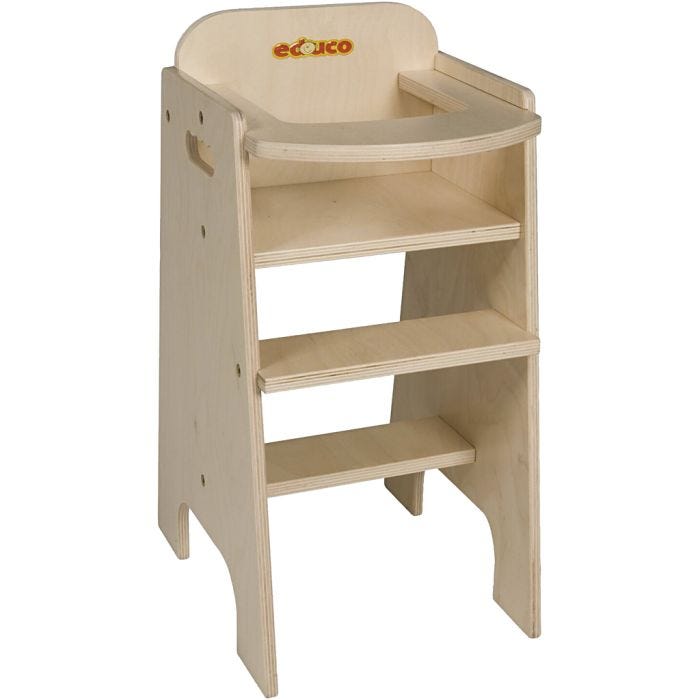 Educo Kraftig Barnestol, 55x35x30 cm, 1 stk.