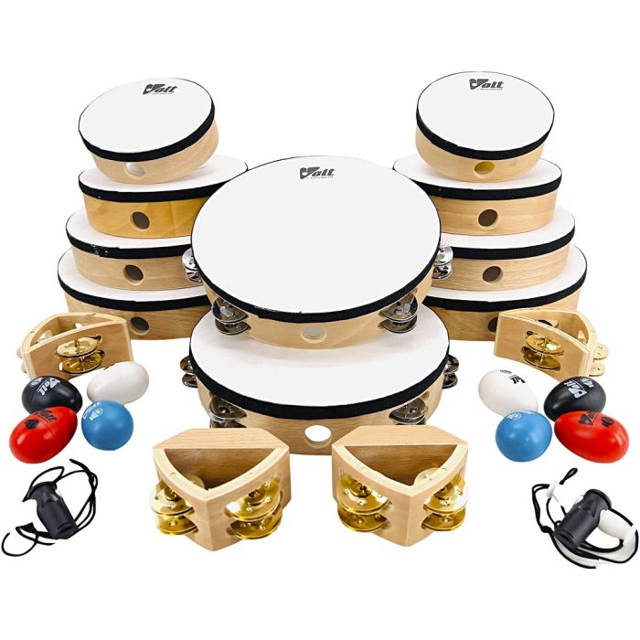 Slagverksinstrumenter, 24 deler/ 1 pk.