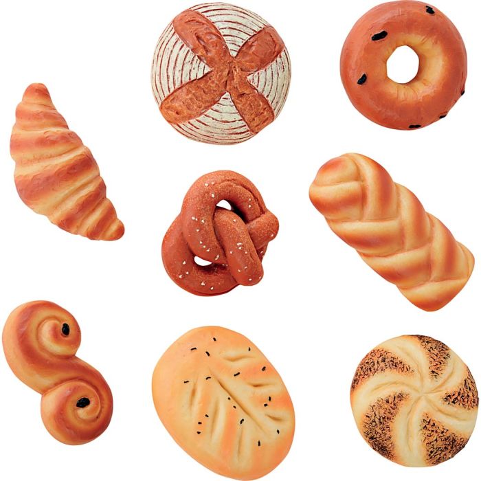 Lekemat, Brød, str. 55-80 mm, 8 deler/ 1 pk.