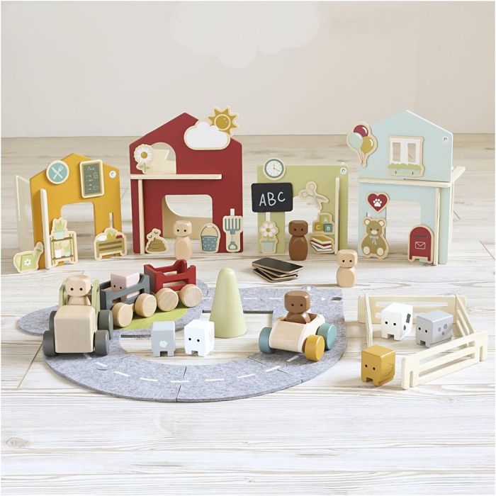 Micki Play World, By og land, 64 deler/ 1 pk.