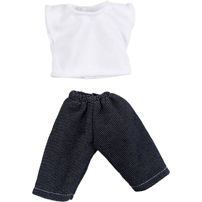 Dukkeklær, Bukser og bluse, str. 24 cm, 1 sett