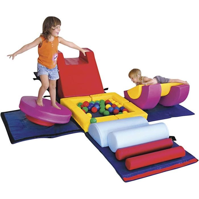 Skumklosser, H: 80 cm, L: 80 cm, B: 80 cm, 17 deler/ 1 pk.
