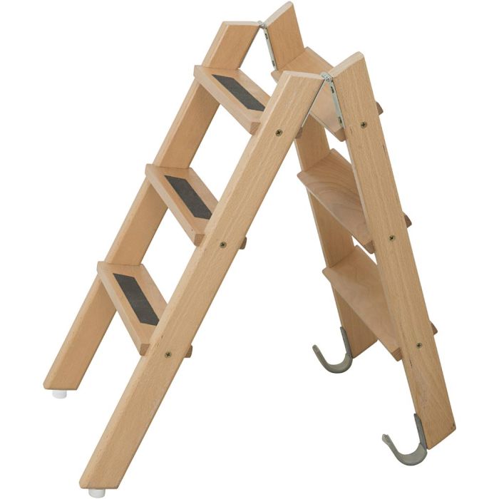 Sammenleggbar stige til barnevogn, L: 103 cm, B: 33 cm, 1 stk.