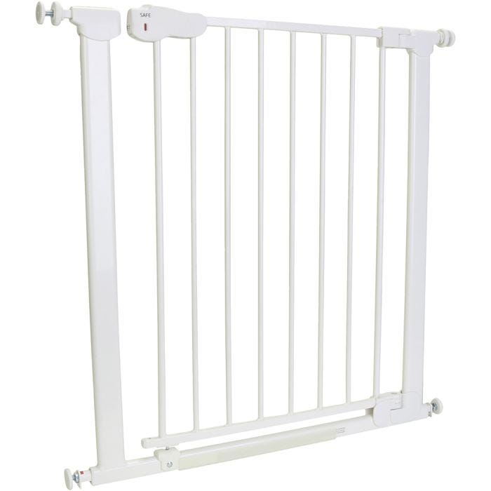 Safe Gate sikkerhetsgitter, H: 77 cm, hvit, 1 stk.