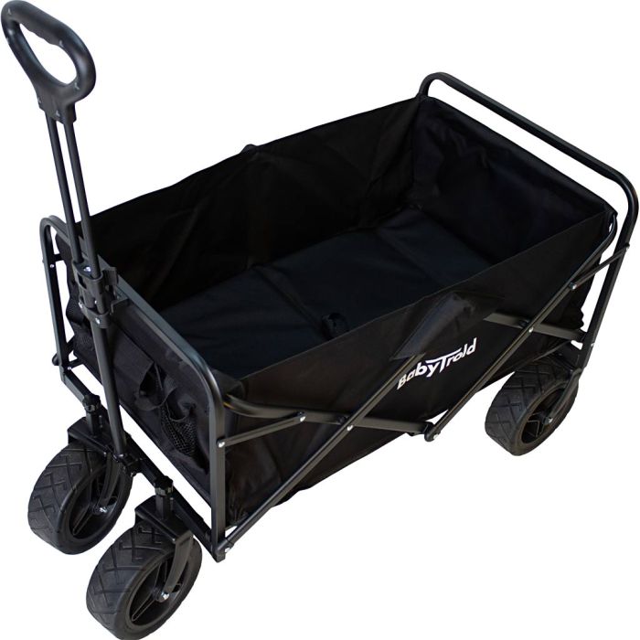 BabyTrold vogn, str. 76x45x28 cm, 80 kg, svart, 1 stk.