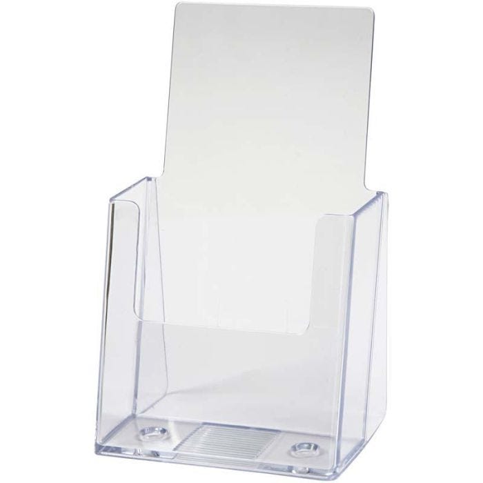 Brosjyreholder, 110x80x200 mm, 1 stk.