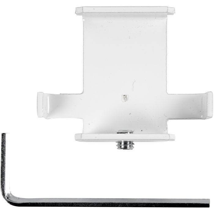 Samleprofil, 55 mm, 20 cm, 45 mm, hvit, 1 stk.