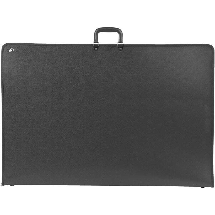 Dokumentmappe, A1, str. 92x62 cm, svart, 1 stk.