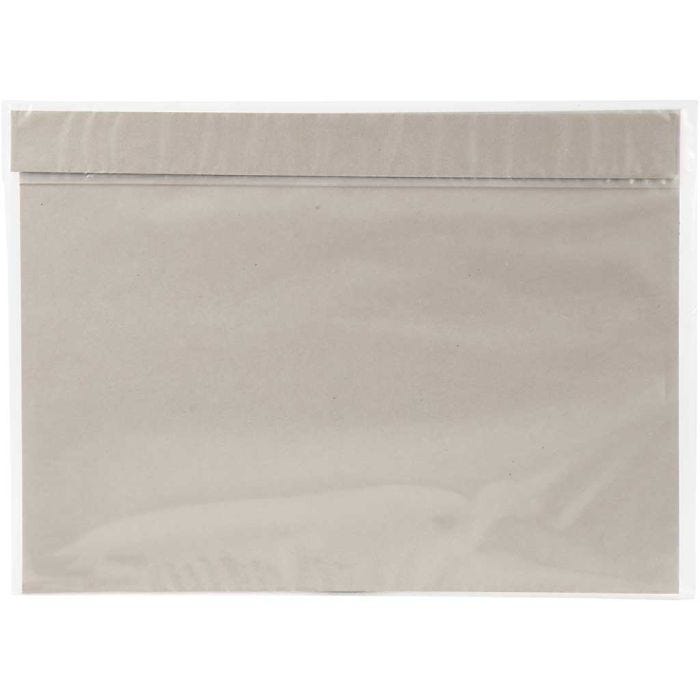 Dokumentmappe, A2, ark 420x600 mm, str. 61x53 cm, klar, 4 stk./ 1 pk.