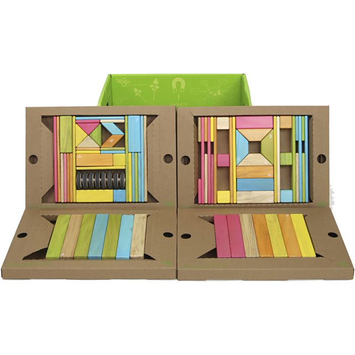 Tegu magnetiske byggeklosser, 90 deler/ 1 sett